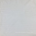 White Super Elastic Breathable Stretch Spandex Nylon Mesh Fabrics for Sports Short Sleeve